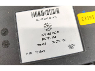 Блок управления 3D0959760B, 05029702   Volkswagen Phaeton