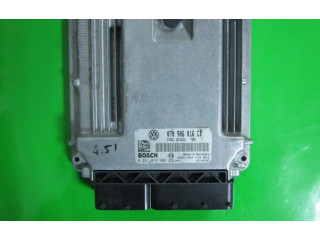 Блок управления двигателем Блок управления 070906016CB, 0281012906   Volkswagen Transporter - Caravelle T5