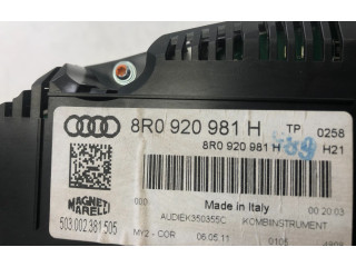 Панель приборов 8R0920981H Audi Q5 SQ5