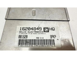 Блок управления двигателя 16204849, 001620 Opel Vectra A