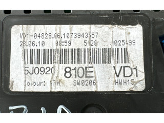 Панель приборов 5J0920810E, VD104828 Skoda Fabia Mk2 (5J)