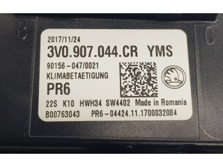 Блок управления климат-контролем 3V0907044CR, 3V0907044CR   Skoda Superb B8 (3V)