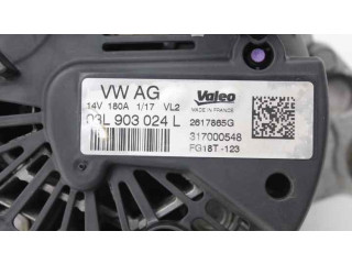 Генератор 03L903023M, 03L903024L2617865G   Skoda Superb B8 (3V)      