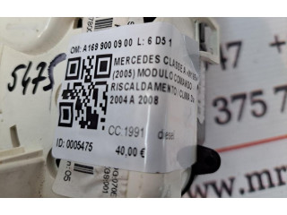 Блок управления климат-контролем A1699000900, A1699000900 Mercedes-Benz A W169