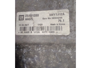Блок управления двигателя 25181280, 5WY1J12A   Chevrolet Cruze