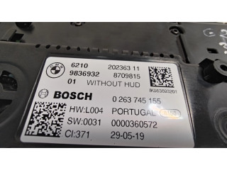 Přístrojová deska BMW 3 G20 G21 2019 9836932, 62109836932