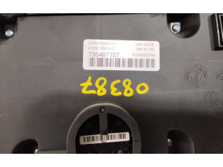 Блок управления климат-контролем 735487107 Lancia Delta III