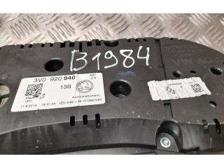 Панель приборов 3V0920940, B1984   Skoda Superb B8 (3V)       