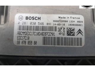 Блок управления двигателя 9666729580, 0281030546   Peugeot Partner