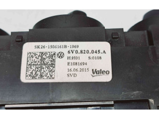 Блок управления климат-контролем 6V0820045A   Skoda Fabia Mk3 (NJ)