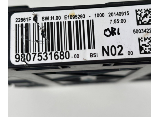 Блок предохранителей 9807531680 Peugeot 2008 I