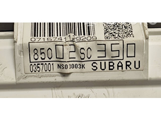 Панель приборов 85002SC350, 0357001   Subaru Forester SH       