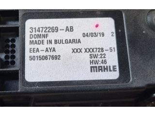 Блок управления кондиционера воздуха / климата/ печки (в салоне) Volvo XC60 2017 - года 31472269