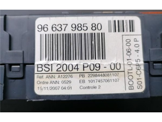 Блок предохранителей BSI2004P09, 9663798580   Citroen C4 I    