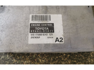 Řídící jednotka 8966105A21 Toyota Avensis T250 2006