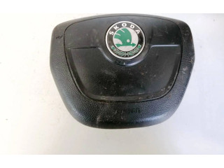 Подушка безопасности водителя 5j0880201h, 0014W055R0A   Skoda Fabia Mk2 (5J)