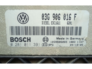 Блок управления BOSCH, EDC16U1   Skoda Octavia Mk1 (1U)