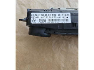 Блок управления климат-контролем A2519063800, A2518206389   Mercedes-Benz GL X164