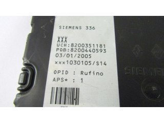 Блок управления 8200351181   Renault Megane II