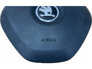 Подушка безопасности водителя 5E0880201A Skoda Fabia Mk1 (6Y)