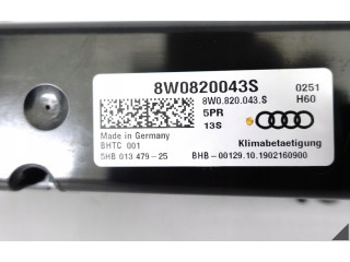 Блок управления климат-контролем 8W0820043AN, 110KW   Audi A4 Allroad