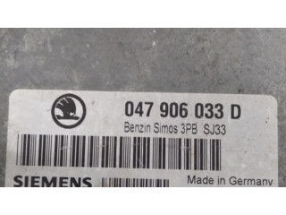 Řídící jednotka 047906033D, 5WP4420109   Skoda Fabia Mk1 (6Y) 2001