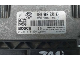 Блок управления двигателя 03G906021KH, 0281013226 Volkswagen Golf SportWagen