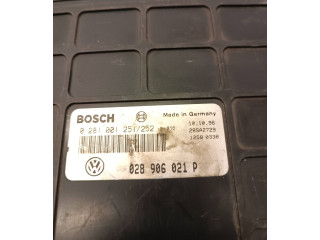 Блок управления двигателя 028906021P, 0281001252 Ford Galaxy