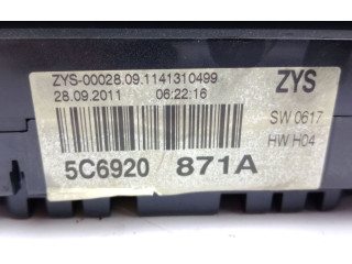 Спидометр (приборный щиток)    5C6920871A   Volkswagen Jetta VI