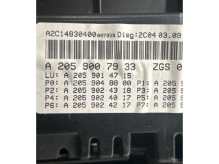 Přístrojová deska Mercedes-Benz GLC X253 C253 2017 A2059007933, A2059048800