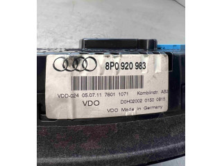 Панель приборов 8P0920983, 8P0920983 Audi A3 S3 8L