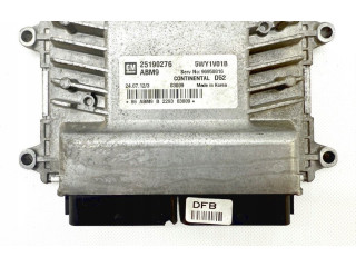 Блок управления двигателя 25190276, 25190276ABM9   Chevrolet Spark
