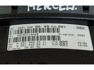 Панель приборов A2514420421, A2515402311 Mercedes-Benz R W251