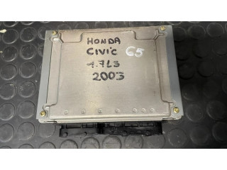 Řídící jednotka 37820PLZE00, CENTRALITAMOTORUCE Honda Civic