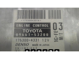 Блок управления двигателя 89661-53200   Lexus IS 200-300