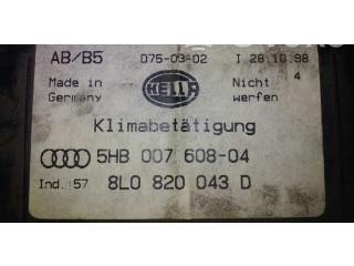 Блок управления климат-контролем 8L0820043D Audi A3 S3 8L