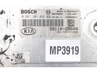 Блок управления двигателя 391102B600, 0261201852   KIA Ceed