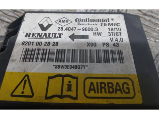 Блок подушек безопасности 8201002828, 28404796003 Dacia Sandero