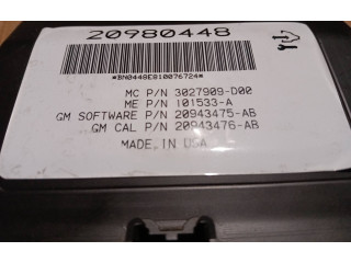 Блок управления крышки багажника 20980448, 3027909D00   Opel Insignia A    