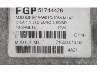 Блок управления двигателя MJD6JF.M1, MJD6JF.M1   Fiat Idea
