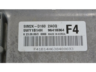 Модуль блока управления кондиционером 96418364 Chevrolet Epica