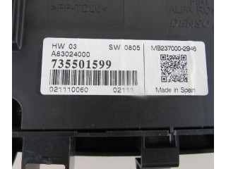 Блок управления климат-контролем 735501599   Fiat Punto Evo