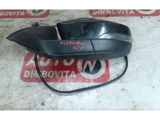 Зеркало электрическое Skoda Octavia Mk3 (5E) 2013 - 2019 года