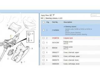 Крестовидная связь оси рулевого колеса
