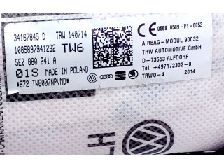 Подушка безопасности в сиденье 5E0880241A Skoda Octavia Mk3 (5E)