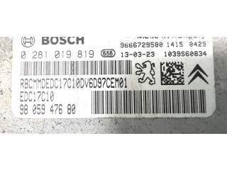 Блок управления двигателя 0281015848, 9674244680 Citroen C3
