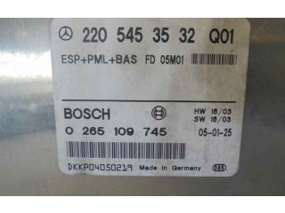 Řídící jednotka 2205453532Q01 Mercedes-Benz S W220 2009