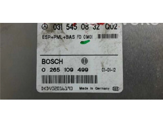 Блок управления 0265109499, 0315450832   Mercedes-Benz E AMG W210