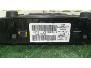 Блок управления климат-контролем 9658084577 Citroen C4 I