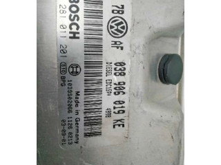 Блок управления двигателем Блок управления 038906019KE   Skoda Superb B5 (3U)